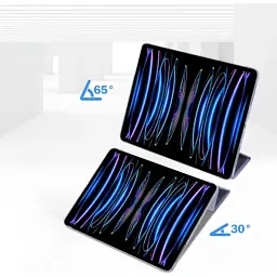 Чохол до планшета BeCover Tri Fold Hard Apple iPad Pro 12.9 2020/2021/2022 Purple (711722) - мініатюра 4
