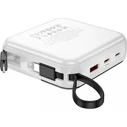 Зовнішній акумулятор Borofone BJ64 Distinct 10000mAh 22.5W White [123616] - мініатюра 3