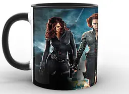 Кружка GeekLand Чорна вдова Black Widow Чорна Вдова три образи BW.02.008 - мініатюра 9