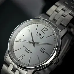 Чоловічий годинник Casio MTS-110D-7A Сріблястий ( AT1141-0119 ) - мініатюра 4
