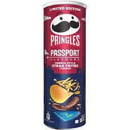 Чипси Pringles Passport Flavours Steak Fries 165 г - смак стейка з картоплею фрі