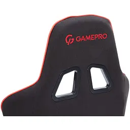 Ігрове крісло GamePro Size L Fabric Black&Red (GC575FB) - мініатюра 21