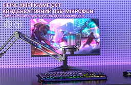 Мікрофон Fifine Black (Q6T) - мініатюра 6
