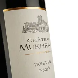 Вино Chateau Mukhrani Tavkveri, червоне, сухе, 13%, 0,75 л (789209) - мініатюра 3