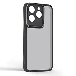 Защитный чехол для Realme 15T 5G, Shade, черный, TPU+PC, матовый, защита всего корпуса, панель-накладка, противоударный, с высокими бортами, амортизирует удары при падениях, ArmorStandart (ARM89126) - мініатюра 2