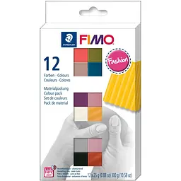 Набір пластики “Fashion Colours“ 12х25 г Fimo (4007817053447)