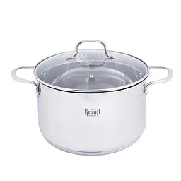 Каструля Krauff зі скляною кришкою 4.6 л 22 см (26-238-143)
