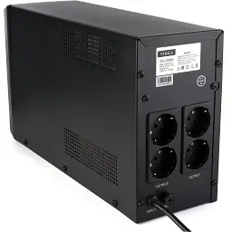 Пристрій безперебійного живлення Vinga LCD 1500VA metal case (VPC-1500M) - мініатюра 10