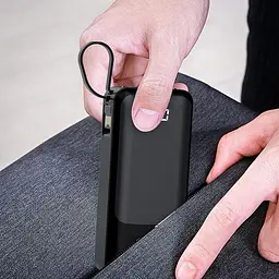 Портативний зарядний пристрій Ven-Dens 20000 мАг вбудований кабель x 4 USB C 6 виходів тип C 15W - мініатюра 6