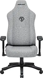 Ігрове крісло Anda Seat Novis L Fabric Gray (AD23-L-01-G-F) - мініатюра 2