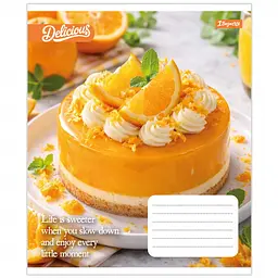 Набір зошитів 1 Вересня Cake А5 18 аркушів у клітинку 25 шт. (769138) - мініатюра 2