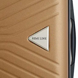 Валіза середня Semi Line 24 дюйми (M) дюйми (M) ABS-Plastic Brown (T5693-2) - мініатюра 9