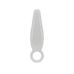 Анальна пробка Toyz4lovers Jummy Jelly Anal Finger Plug Crystal, 7.2 см (прозорий)