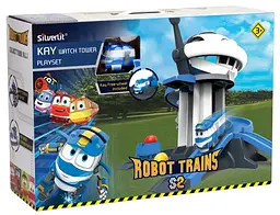 Ігровий набір Silverlit Robot Trains Дозорна вежа (80189) - мініатюра 2