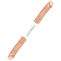 Подвійний фалоімітатор Doc Johnson The D Double D 16 Inch ULTRASKYN - мініатюра 3