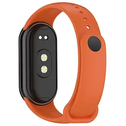 Ремінець для фітнес-браслета Lemfo для Xiaomi Mi Band 8 і 9 помаранчевий - мініатюра 5