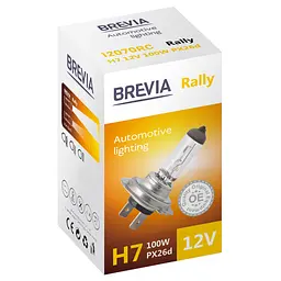 Галогенова лампа Brevia H7 12V 100W PX26d Rally CP(12070RC)