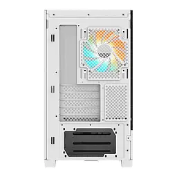 Корпус Gigabyte C201 Panoramic Tempered Glass Ice без БЖ (GB-C201PI) - мініатюра 5