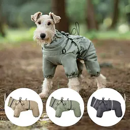 Теплий комбінезон для собак V.PET.B.R. Dog Apparel C837 Army Green, XS - мініатюра 3