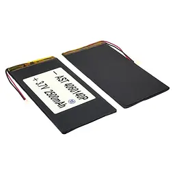 Акумулятор 3065125P універсальний з контролером, 3 х 65 х 125 мм (2500 mAh)/ для планшета - мініатюра 2
