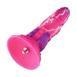 Фалоімітатор Hismith Tentacle Silicone Dildo Monster Series KlicLok та присоска для секс-машин