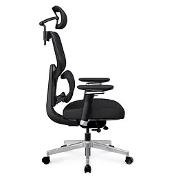 Крісло Mealux D2 Air Fabric Black (арт. HF-D2 F/B) - мініатюра 5