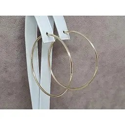Золоті сережки-кільця Tango. 460004М - мініатюра 3