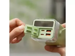 Зовнішній акумулятор (павербанк) Remax FP-3 40000mAh 65W Green - мініатюра 5