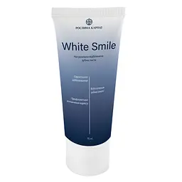 Зубна гель-паста White Smile Рослина Карпат 75 мл
