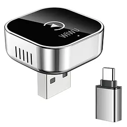 Адаптер WIWU Wi-CP003 car wireless CarPlay iOS Silver