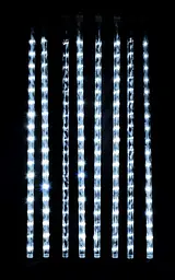 Гірлянда Luca Lighting Танучі бурульки холодний білий 12 м бурульки по 0.5 м (8718861842234) - мініатюра 2