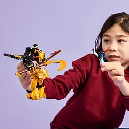 Конструктор LEGO Ninjago Бойовий робот Арін Спін-джитсу 213 деталей (71839) - мініатюра 14