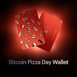 Криптогаманець Tangem 2.0 Bitcoin Pizza Day Wallet набір з 3 карток (TG-PIZZADAY) - мініатюра 4