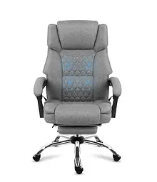 Крісло офісне Markadler Boss 6.0 Grey з масажем - мініатюра 6