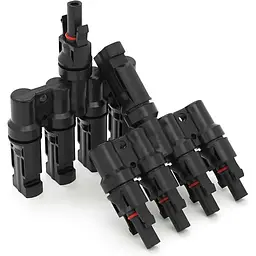 Кабельний розгалужувач Voltronic MC4-4T для монтажу сонячних систем, 30A, 1000V