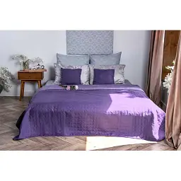 Покривало Руно двостороннє декоративне Velour Violet 150x220 см фіолетове - мініатюра 4