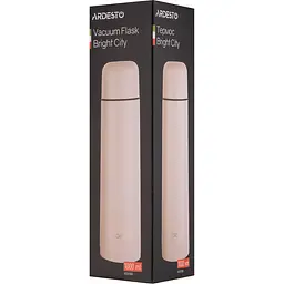 Термос Ardesto Bright City 1 л бежевий (AR2610BG) - мініатюра 6