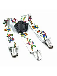 Підтяжки дитячі Weatro Білі det-pd-043 (det-pd-043)