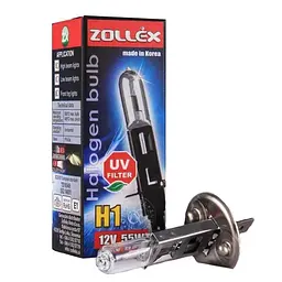 Автолампа Zollex Галоген УФ-фільтр 9324 (P14.5s, H1 2800K, 12V, 55W)