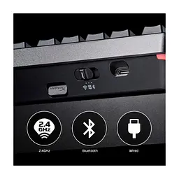 Клавіатура HyperX Alloy Rise 75 PBT HX Red Wireless UA Black (91Y91AA) - мініатюра 7