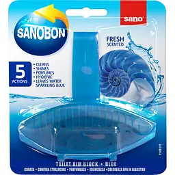 Туалетний блок Sano Синій 55 г (7290010935635)