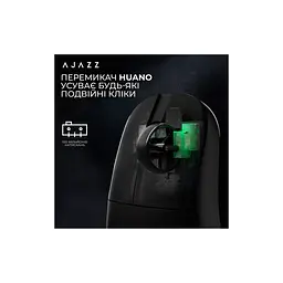 Мишка Ajazz AJ179 V2 MAX Wireless/Bluetooth/USB Black (AJ179-V2-MAX-B) - мініатюра 8