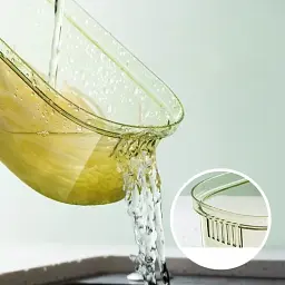 Терка-овочерізка Nicer Slicer 223-2 ручна 4в1 слайсер для нарізки овочів і фруктів з контейнером Green (16518) - мініатюра 7