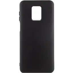 Чохол Silicone Cover Ummi Lakshmi (AA) для Xiaomi Redmi Note 9s / Note 9 Pro / Note 9 Pro Max Чорний / Black