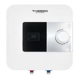 Водонагрівач електричний Thermo Alliance, 1500 Вт, мокрий ТЕН, 15 л над мийкою вертикальний, прямокутний, білий (SF15X15N)