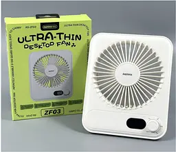 Вентилятор Remax RS-ZF03 1200 mAh Portable Desktop Fan - мініатюра 4