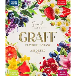 Асорті чаю Graff Смакова фантазія/Flavour Fantasy 48 г - мініатюра 2