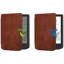 Чохол-книжка BeCover Smart Case для PocketBook 629 Verse / 634 Verse Pro 6" Brown (710451) - мініатюра 5