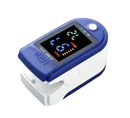 Портативний пульсометр оксиметр на палець Pulse Oximeter LK87