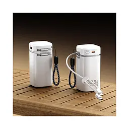 Павербанк ATRIA White 20 000 mAh / 22.5 Вт (WPD-69) - мініатюра 3
